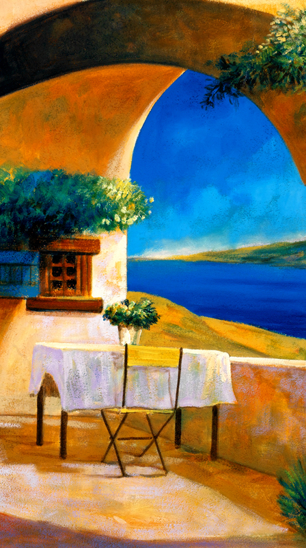 Affresco Il Cortile PT 100804